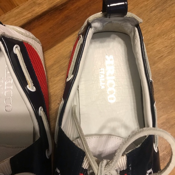 Rricco Italy leather handmade new moccasins size 43 - Picture 4 of 9